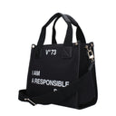 V°73 Handbags Responsibility Bis Women's Fabric Black