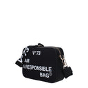 V°73 Torby Crossbody Odpowiedzialność Bis Damskie Poliester Czarny