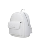 John Richmond Women's Zippers And Pouches White/Optical White Polyurethane
