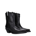 Premiata Butterfly Ankle Boots Women Leather Black