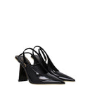 Valentino Garavani Women's Sandals Patent Black