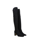 Valentino Garavani Women's Fabric Boots Black