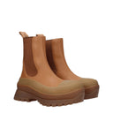 Stella Mc Cartney Women's Vibram Boots Eco Leather Brown/Biscuit