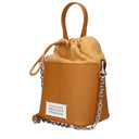Maison Margiela Women's Handbags Bucket Bag Brown/Light Brown Leather