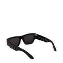 Męskie okulary przeciwsłoneczne Alexander Mcqueen, czarne, octanowe