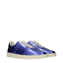 Salvatore Ferragamo Sneakers Achille Men's Leather Blue/Lapis Lazuli