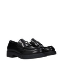Prada Men's Leather Black Loafers