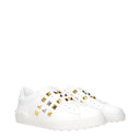 Valentino Garavani Men's White Leather Sneakers