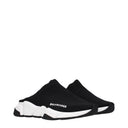 Balenciaga Speed Clogs And Slides Women Fabric Black