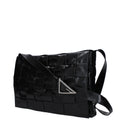Bottega Veneta Men's Cassette Crossbody Bag Black Leather