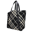 Burberry Men's Shoulder Bags Fabric Black/Beige
