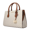 Michael Kors Sheila Women's Handbag Fabric Beige/Acorn