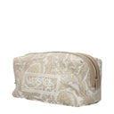 Versace Beauty Case Donna Fabric Beige