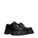Prada Men's Derby Shoes Black Leather
