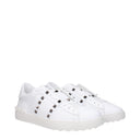 Valentino Garavani Rockstud Sneakers Men's Leather White/White