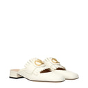 Valentino Garavani Sandals And Clogs Women Beige/Ivory Leather