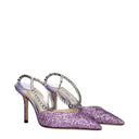 Jimmy Choo Saeda Women's Sandals Glitter Purple