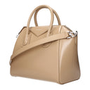 Givenchy Antigona Handbag Women Leather Brown/Sand