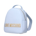 Love Moschino Backpacks And Pouches Eco Friendly Women Polyurethane Sky Blue