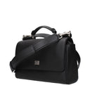 Dolce & Gabbana Sicily Handtasche Herren Leder Schwarz