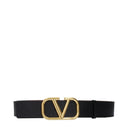 Valentino Garavani Men's Belt Brown/Black Leather
