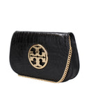 Tory Burch Reva Pochette Damess Leer Zwart