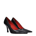 Stella Mccartney Elsa Femme's Cuir Eco Coupe Basse Noir