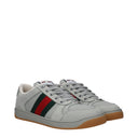 Gucci Hombres Zapatillas de Tela Gris