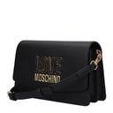 Love Moschino Women's Shoulder Bags Polyurethane Black