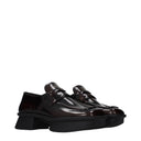 Prada Loafers Re Edition 1999 Women's Brown/Burnt Leather