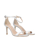 Stuart Weitzman 女式裸体凉鞋s 白色皮革