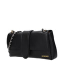 Jacquemus Shoulder Bag Bambino Woman Leather Black