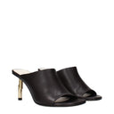 Lanvin Women's Sandals Black Leather