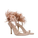 Stuart Weitzman Women's Suede Sandals Pink/Dust Pink