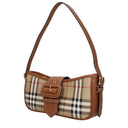 Burberry Women's Shoulder Bags Fabric Beige/Brown