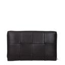Bottega Veneta Cassette Wallet Women's Leather Brown/Dark Chocolate