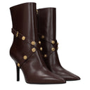 Versace Women's Boots Brown/Chocolate Leather