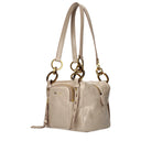 Prada Women's Shoulder Bag Dangle Leather Pink/Powder Pink