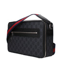 Gucci Men's Crossbody Bags Black Fabric