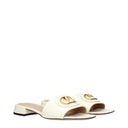 Valentino Garavani Sandals And Clogs Women Beige/Ivory Leather