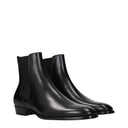 Celine Men's Boots Black Leather