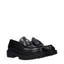 Prada Men's Leather Black Loafers