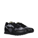 Valentino Garavani Men's Sneakers Black/Stone Fabric