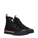 Thom Browne Zapatillas Collegiate Hombres Tela negra