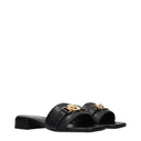Versace Women's Sandals And Clogs Leather Black