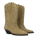 Isabel Marant Women's Suede Boots Beige