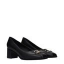 Salvatore Ferragamo Comiso Décolleté Women's Leather Black