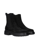 Tod's Women's Suede Ankle Boots Black
