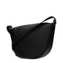 Fendi Men's Black Leather Melon Crossbody Bag