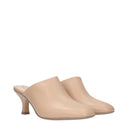 Tod's Women's Sandals Pink Leather/Flesh Pink